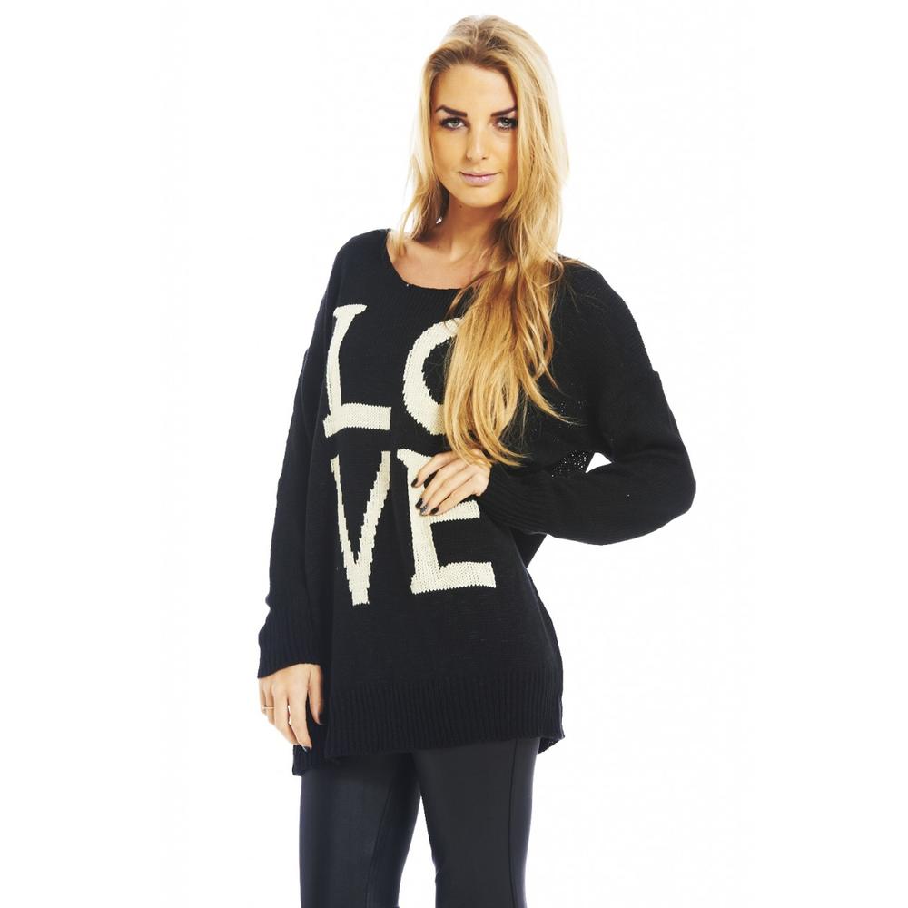 AX Paris Women's Love Sweater - Online Exclusive