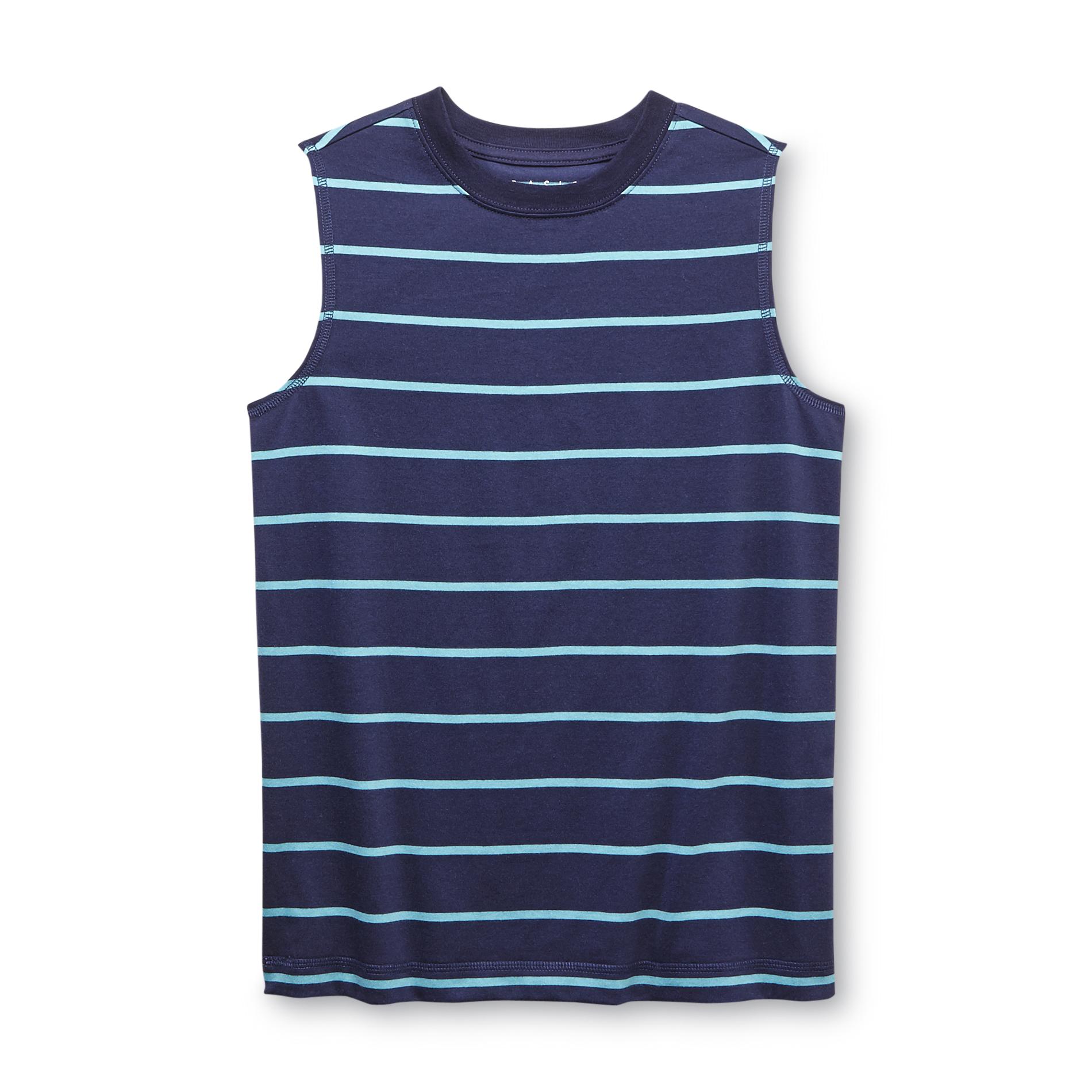 Boy's Muscle Shirt - Striped