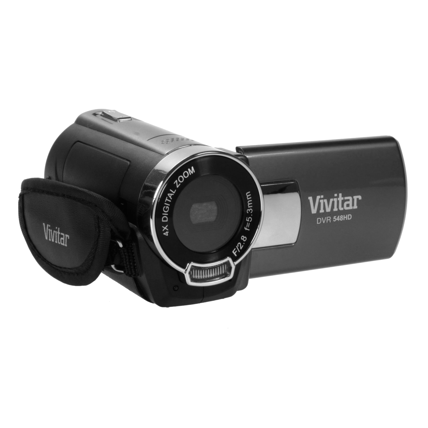 Vivitar DVR548 LIC SOLr 8 MP HD Digital Camcorder 2. Screen Black