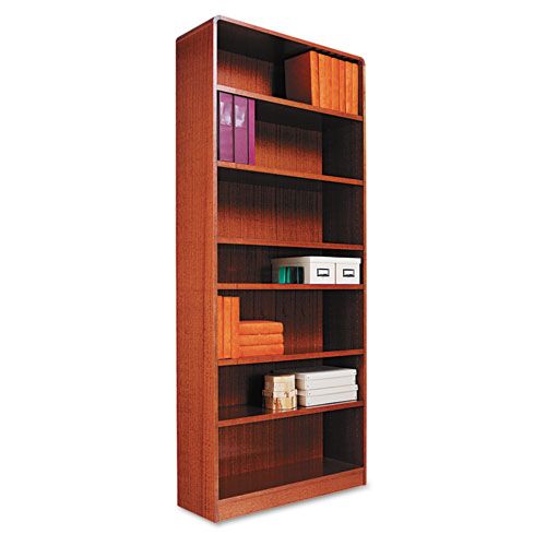 Radius Corner Bookcase With Finished Back