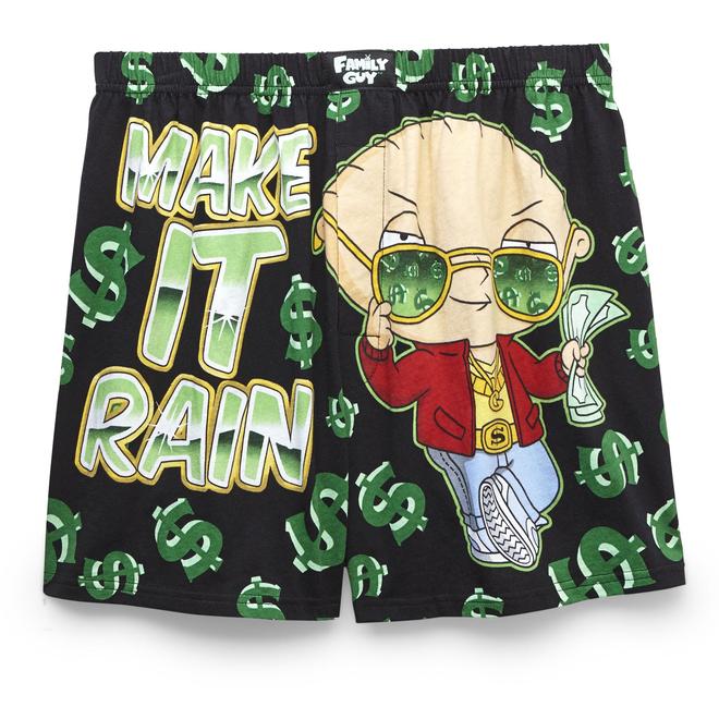 Family Guy Men's Boxer Shorts Make It Rain