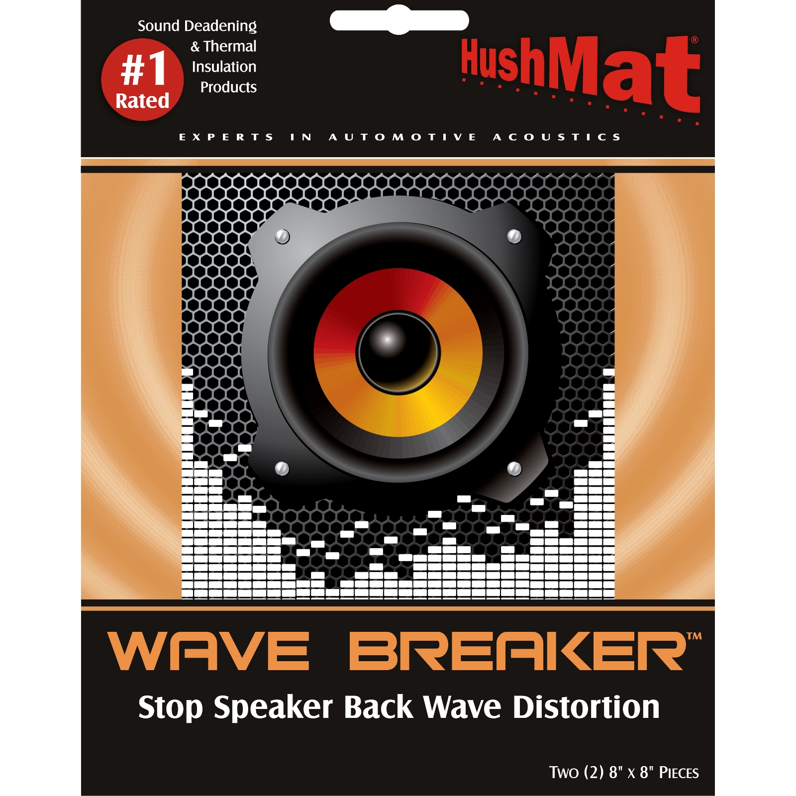 Wave Breaker Speaker Back Wave Pads