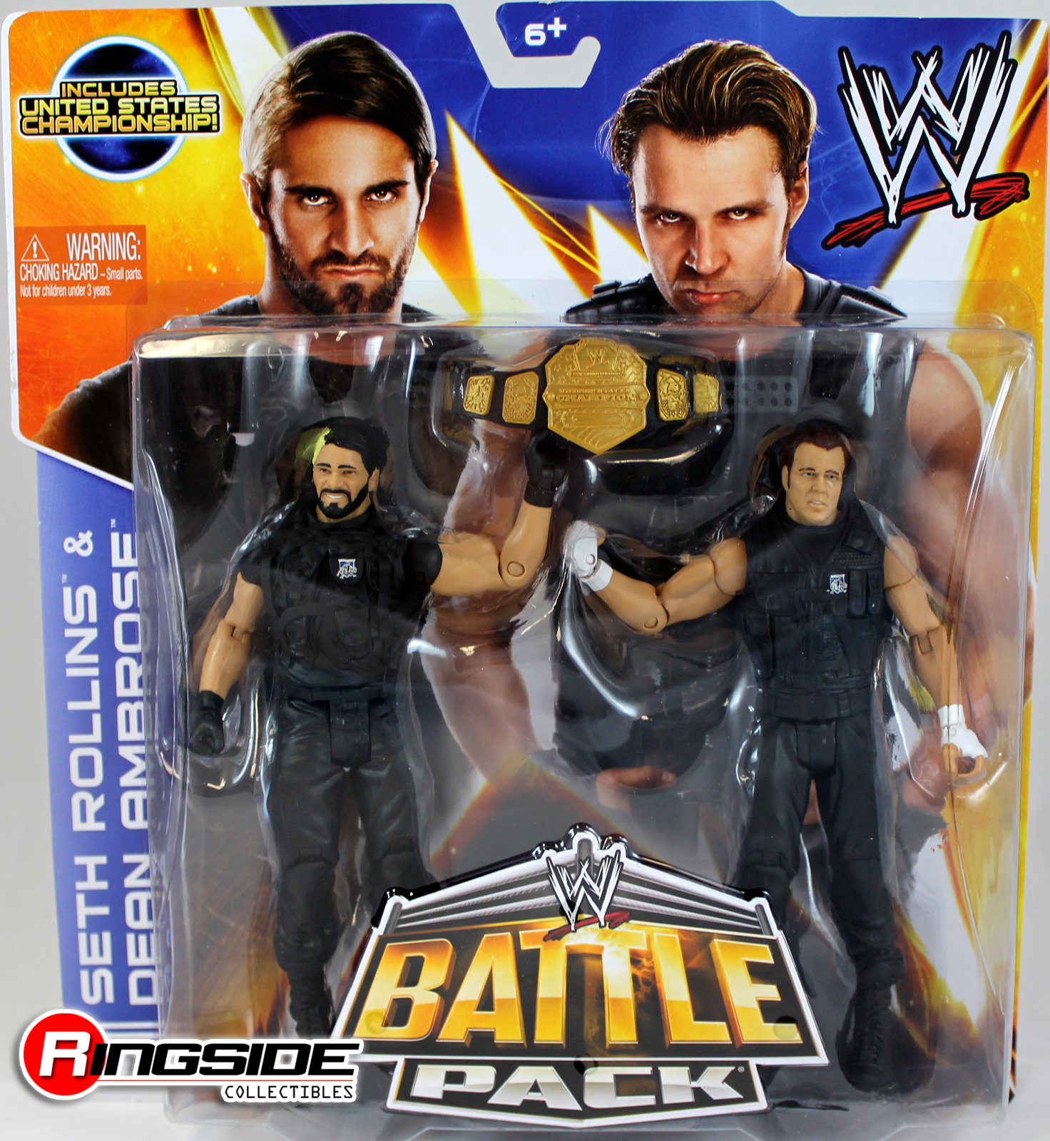 Seth Rollins & Dean Ambrose WWE Battle Packs 26 Toy Wrestling Action