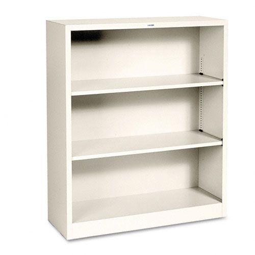 HON Metal Bookcase, 3 Shelves, 41h, Putty at Kmart.com