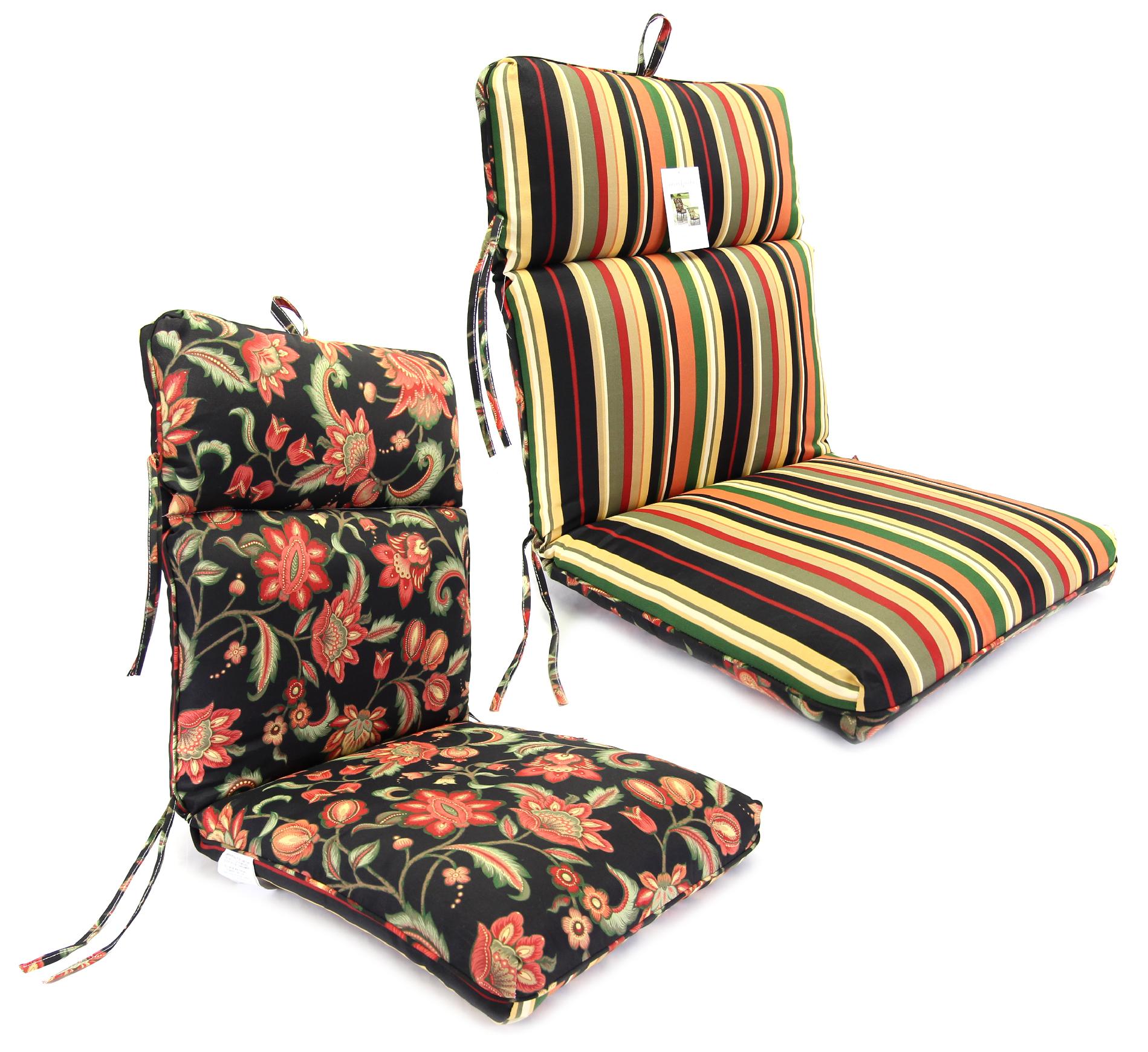 Jaclyn Smith Rosamund Single Welt Patio Chair Cushion* Limited