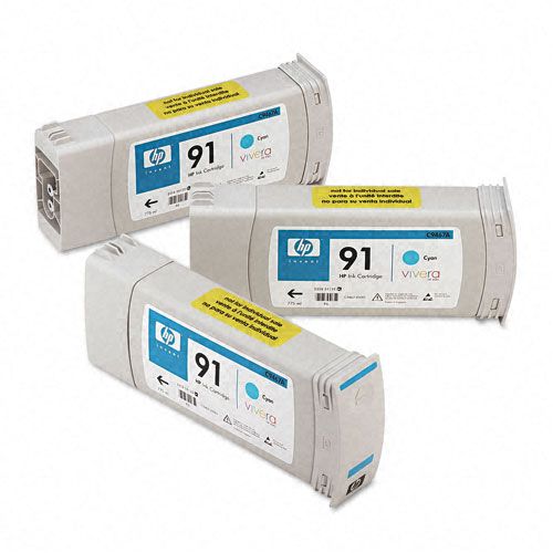 HP C9483A (91) Inkjet Cartridge, 3/Pk, Cyan at Kmart.com