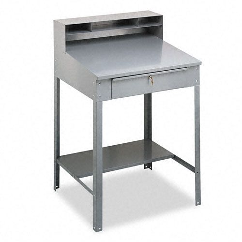Tennsco Open Steel Shop Desk, 36wx30dx53-3/4h, Medium Gray at Kmart.com