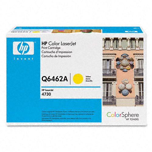 HP Q6462A Toner Cartridge, Yellow