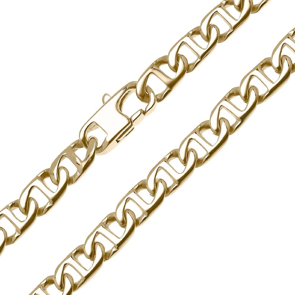 Mariner Chain Bracelet in Gold Ion Plated Stainless Steel