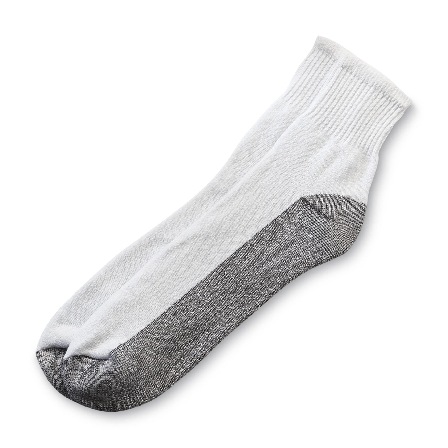 Fruit of the Loom Men's Low Cut Sock 6 pack Clothing, Shoes