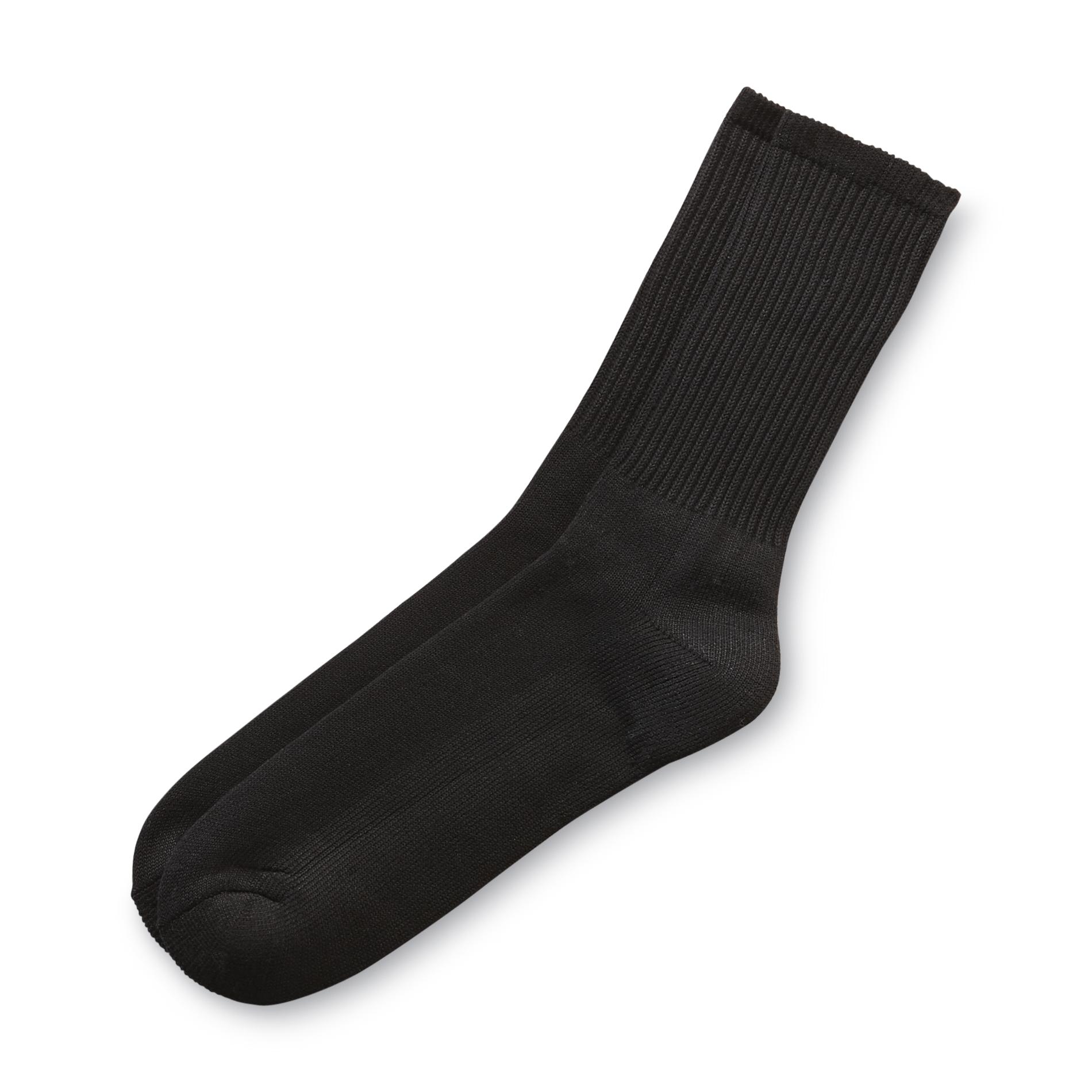 Dickies Men's Big & Tall 3 Pair Heavyweight Crew Socks Size 1315