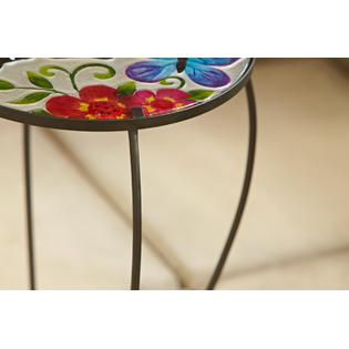 Essential Garden Glass Table Round - Outdoor Living - Outdoor Decor
