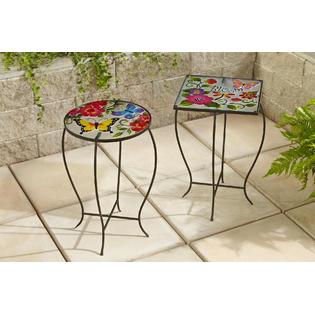 Essential Garden Glass Table Round - Outdoor Living - Outdoor Decor