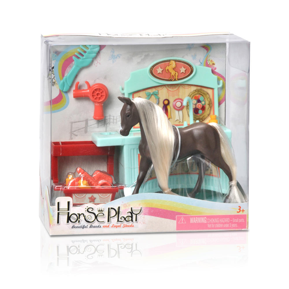 Highland Chestnut Primped N Pretty Horse Grooming Set