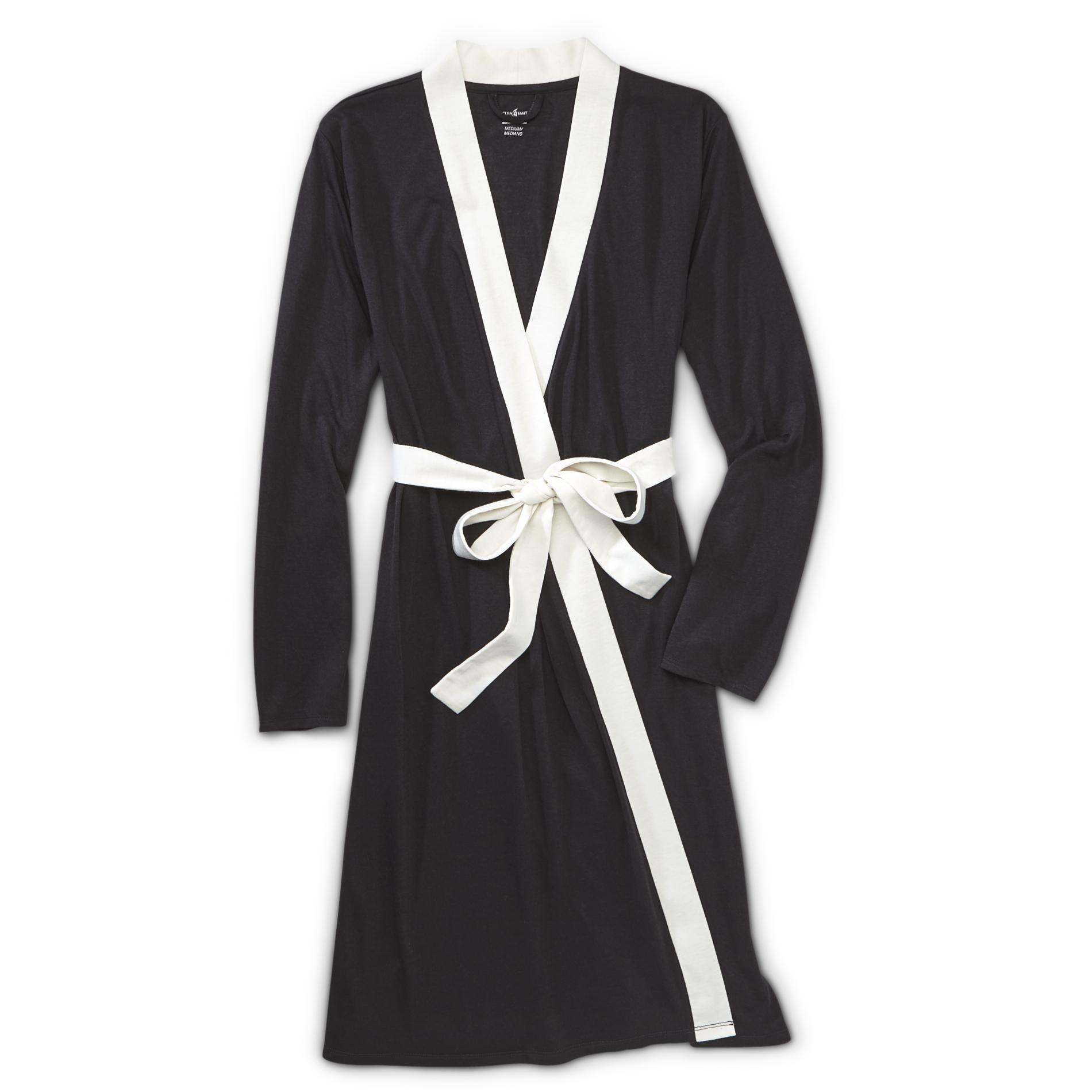 Jaclyn Smith Women's Jersey Knit Robe Shop Your Way Online Shopping