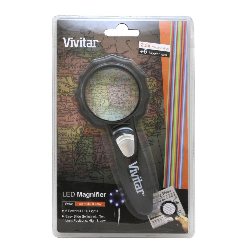 Vivitar VIV-MAG-1 2.5x LED Magnifier