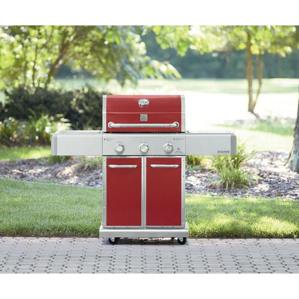 Kenmore Elite Pg 40308solc 500 Series 3 Burner Dual Fuel Gas Grill