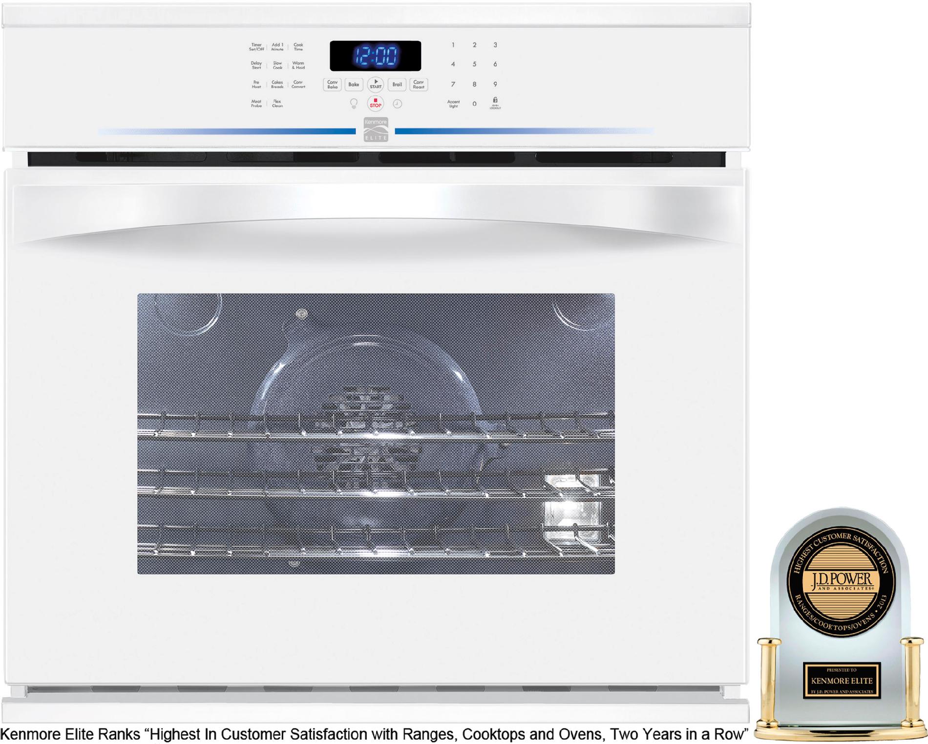 Kenmore Elite 48082 30" Electric SelfClean Single Wall Oven 4808