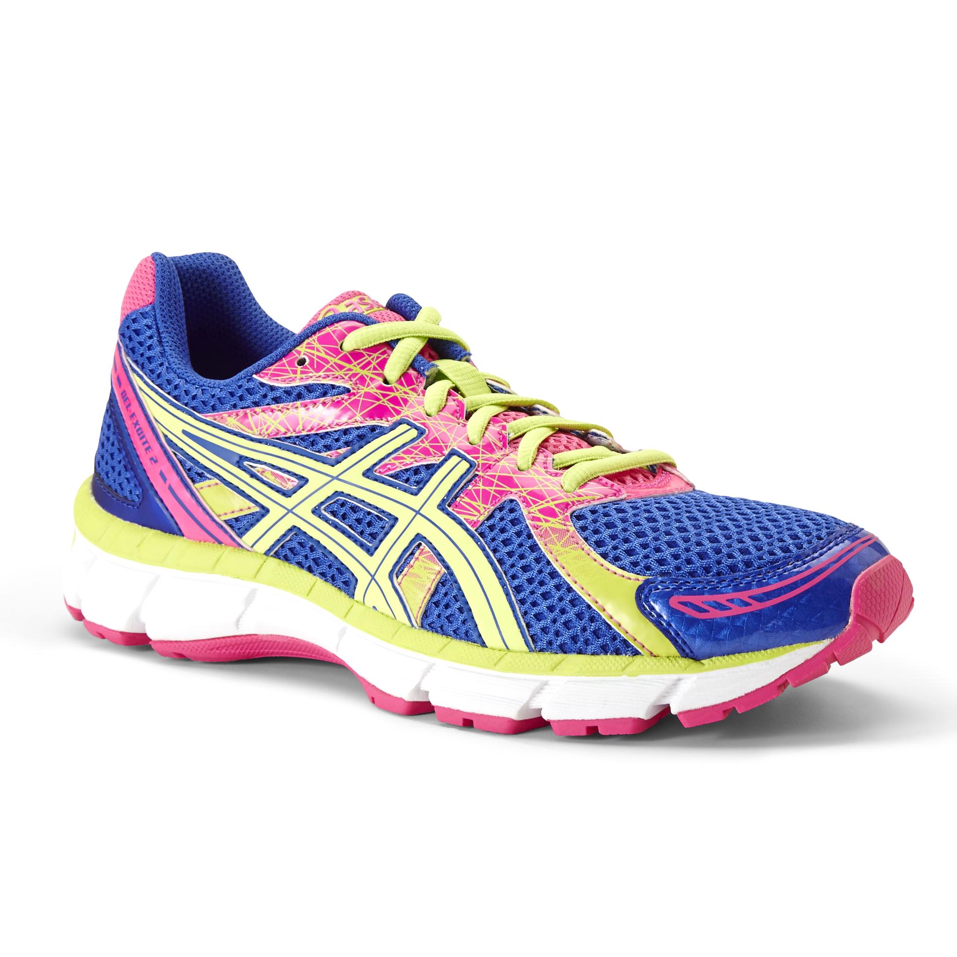 UPC 887749235920 product image for ASICS Women's GEL Excite Running Athletic Shoe Blue/Pink/Yellow - recaro north | upcitemdb.com
