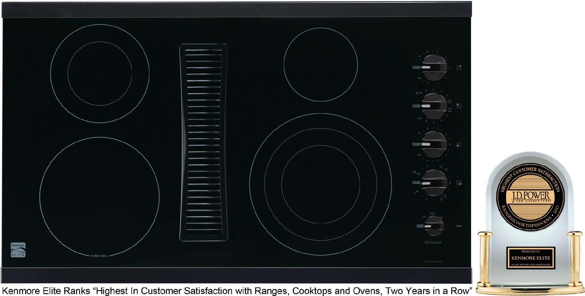 electric downdraft cooktop