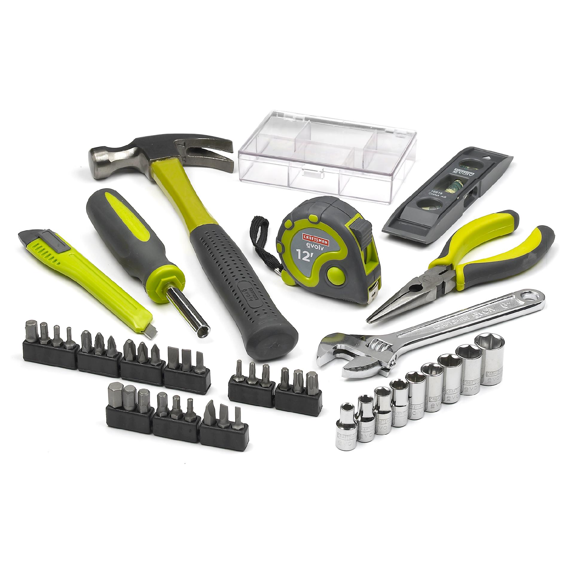 Craftsman Evolv 45 pc. Homeowner Set Standard/Metric / Home Owner Tool