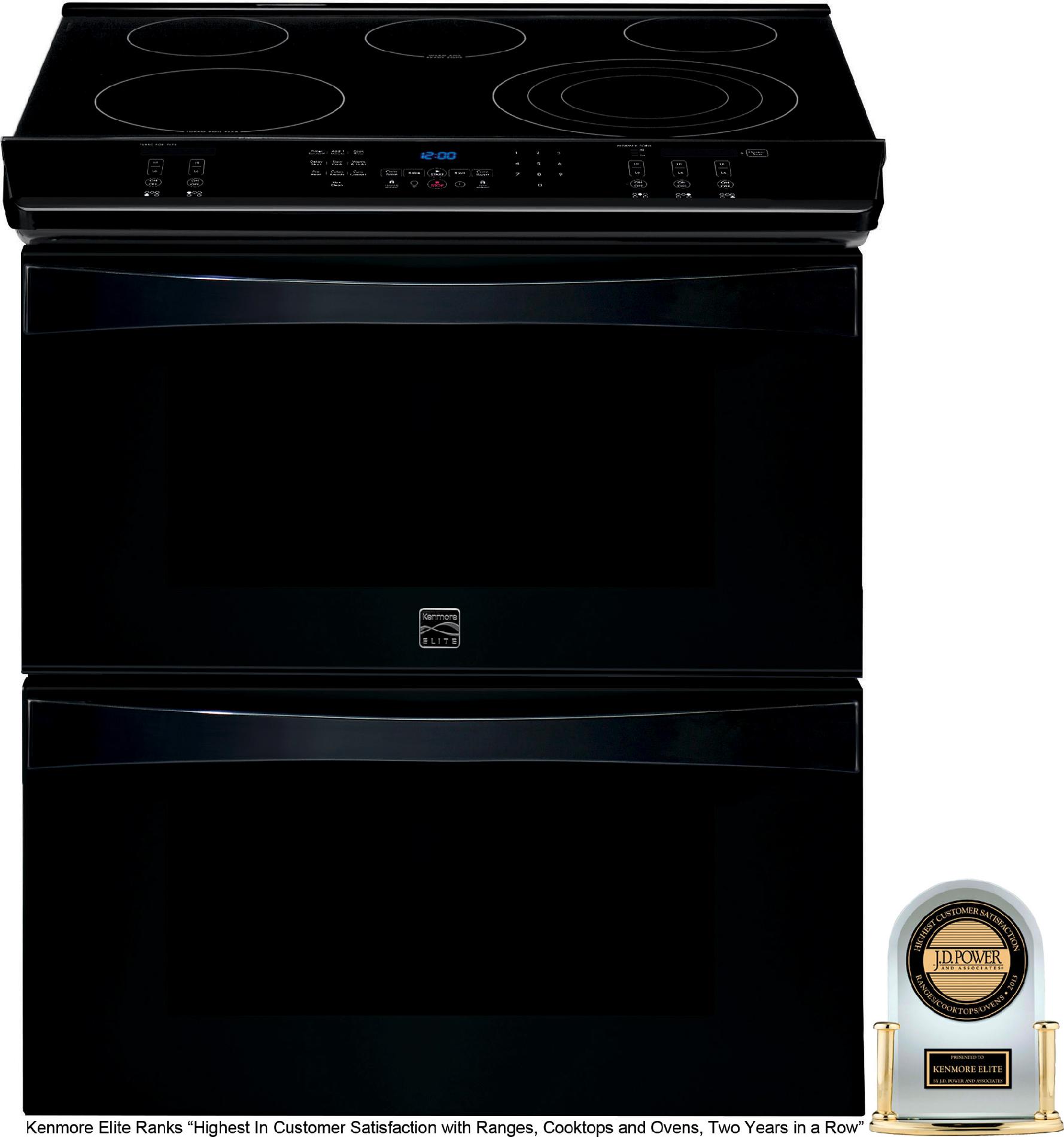 JennAir JES9860CAB 30" SlideIn Modular Electric Downdraft Range w/ Convection Sears Outlet