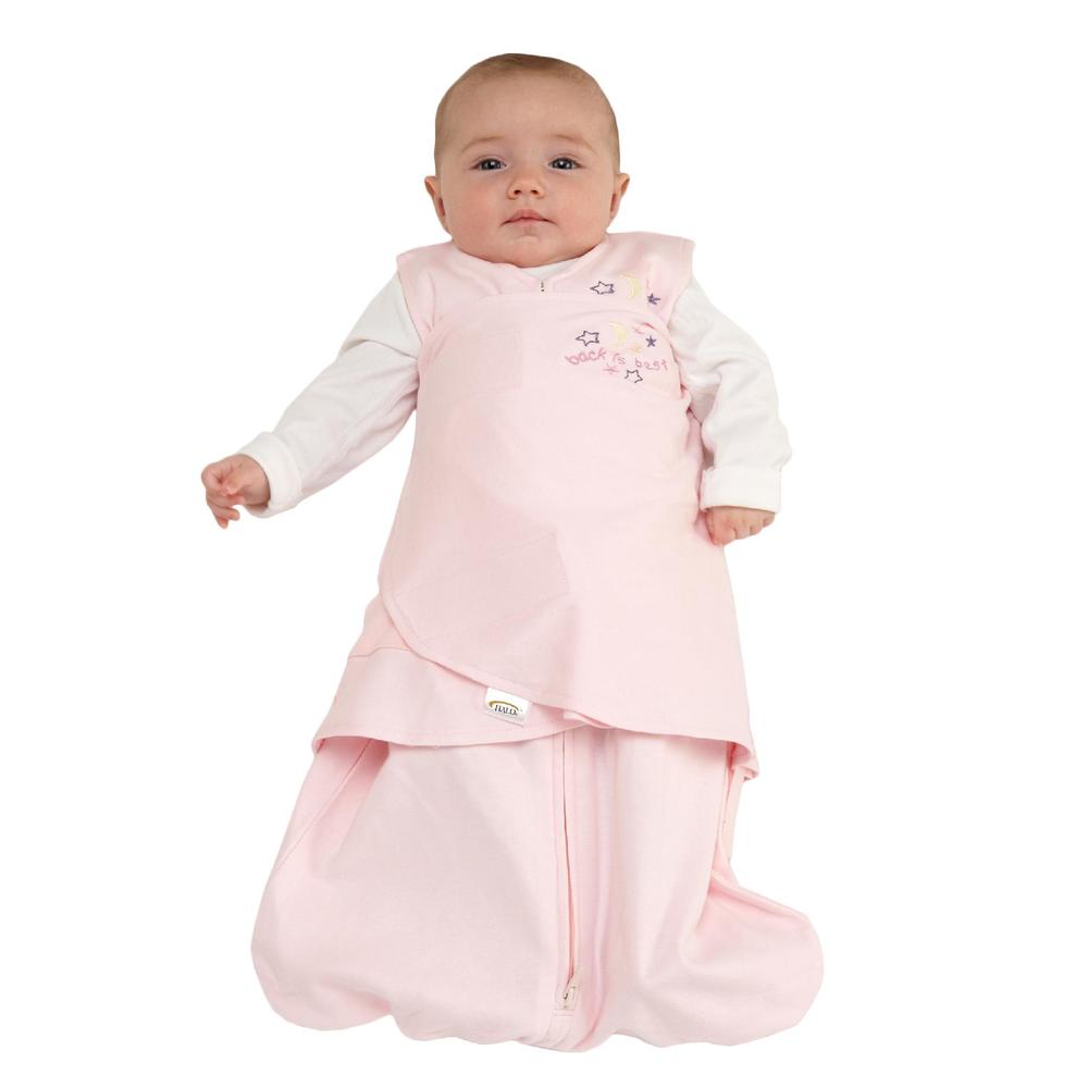 SleepSack Swaddle 100% Cotton, Small - Soft Pink