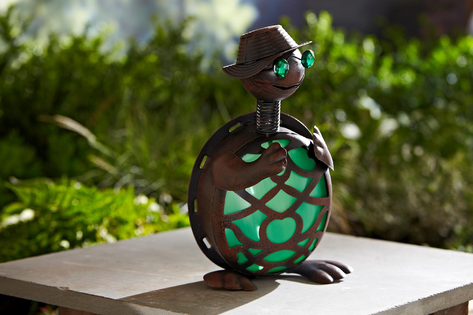 UPC 015759016325 - Essential Garden Solar Scroll Turtle- Green