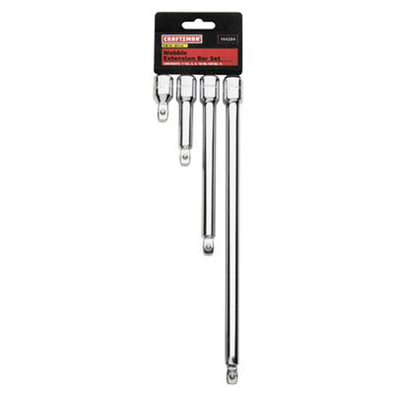 Craftsman C44284 4pc Wobble Extension Bar Set 3/8 Inch Drive