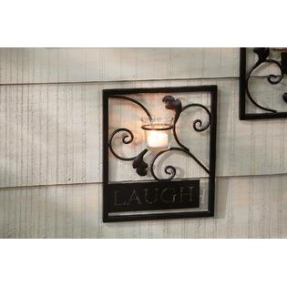 Essential Garden Set of 3 Wall Sconce - Outdoor Living - Outdoor Decor - Misc. Outdoor Decor
