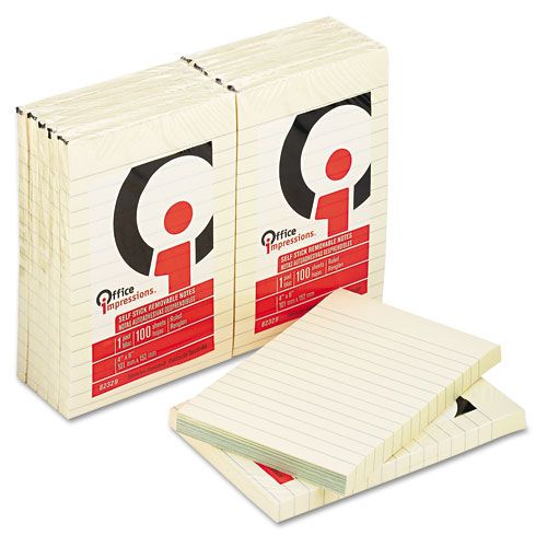 Office Impressions Yellow Self-Stick Note Pads at Kmart.com