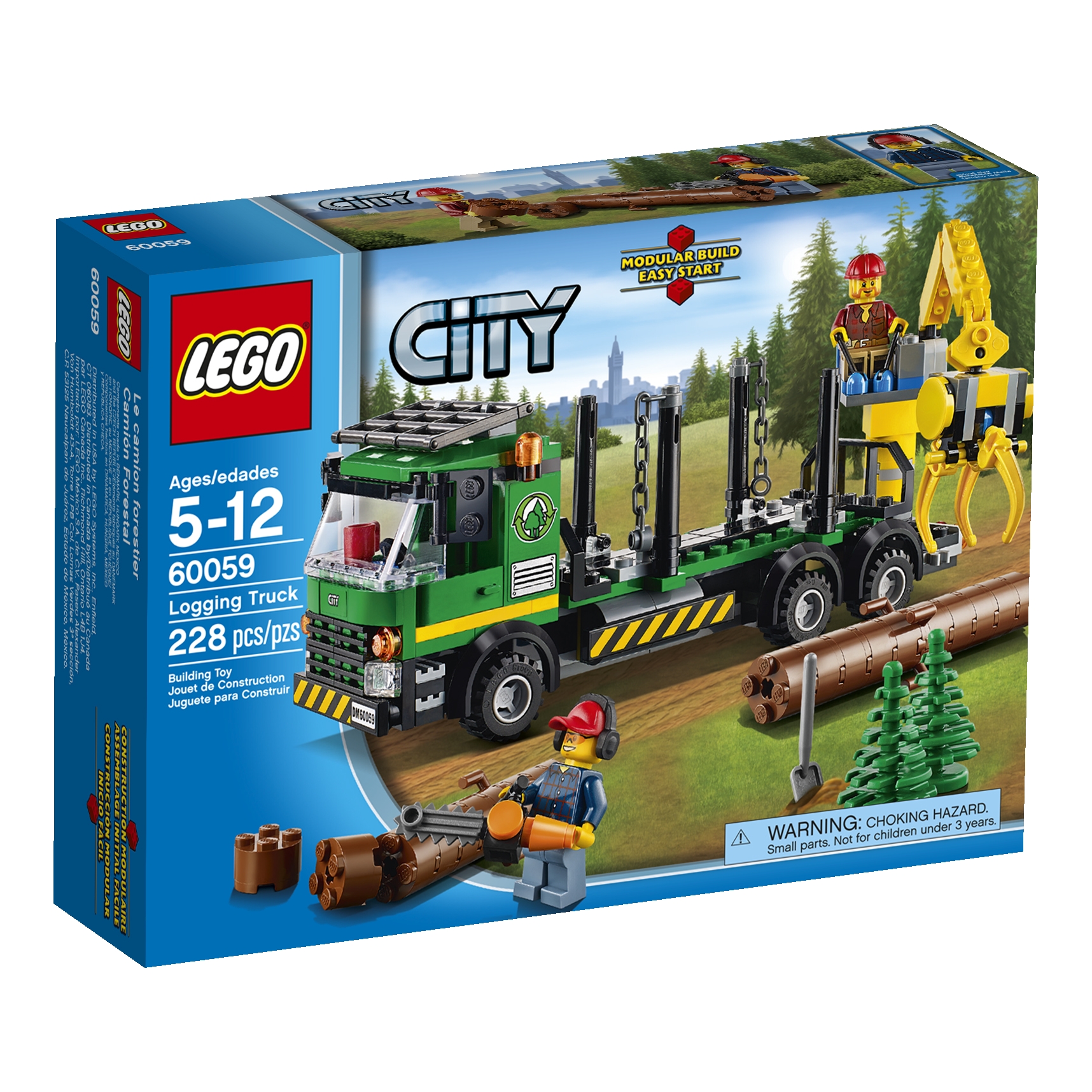 City Great Vehicles Logging Truck