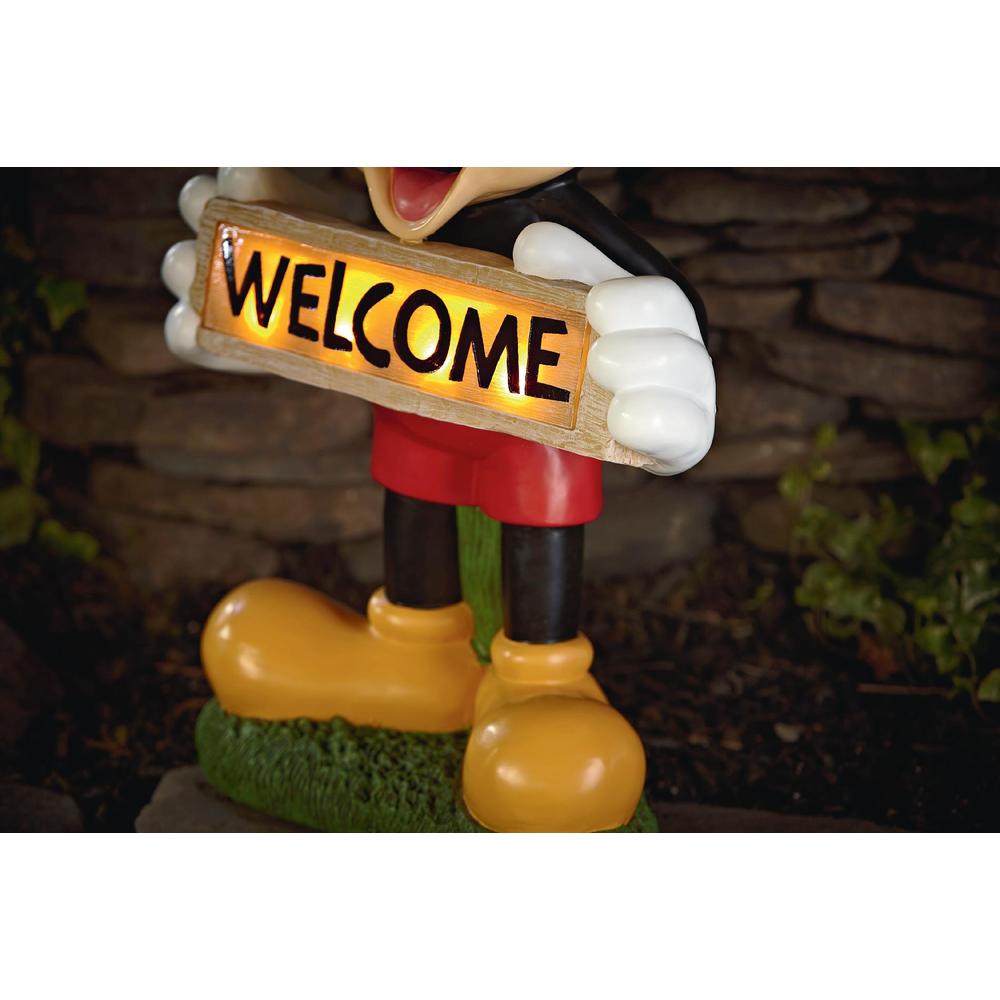 Mickey Large Solar Door Greeter - Limited availability