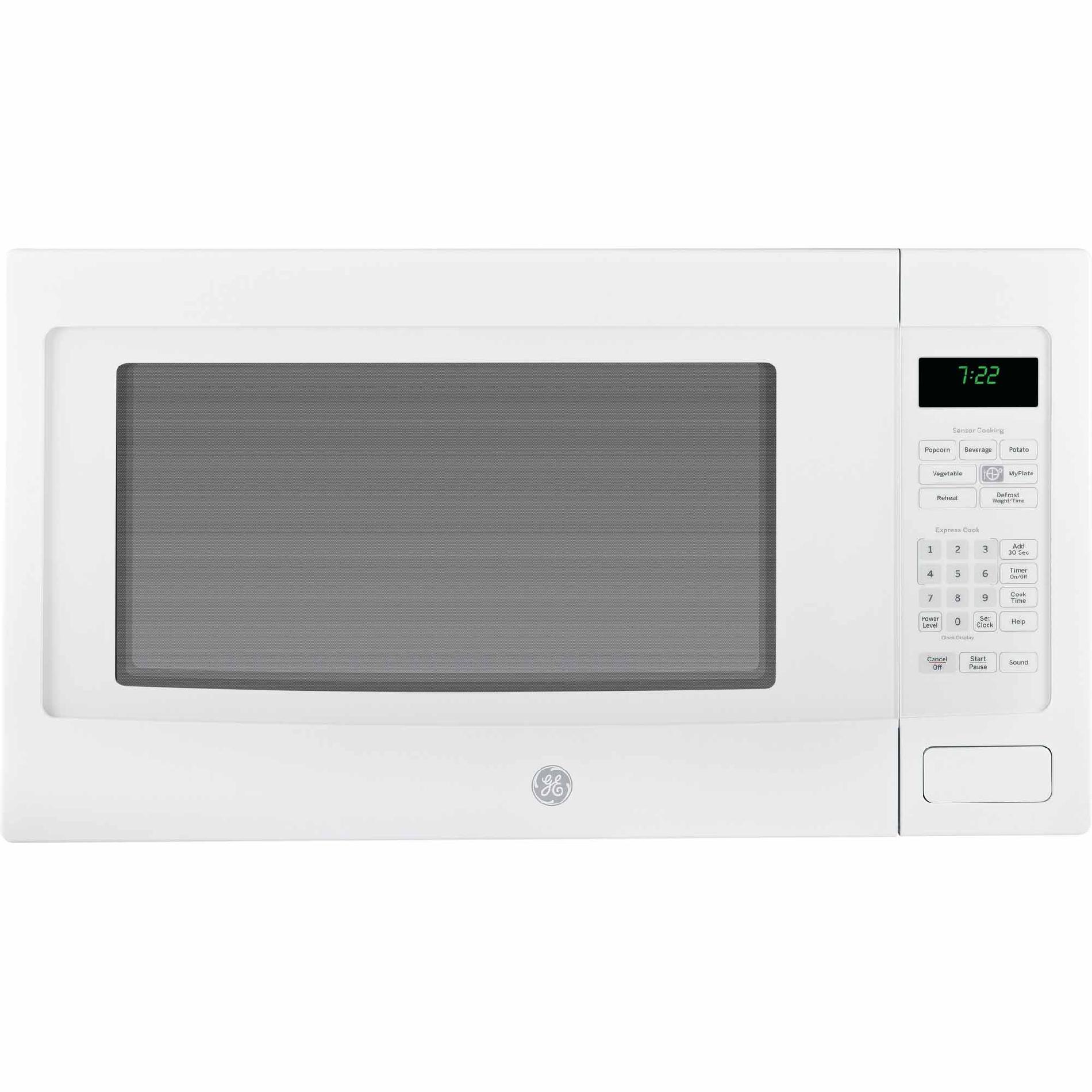 GE 2.2 cu. ft. Countertop Microwave Oven - White PEB7226DFWW