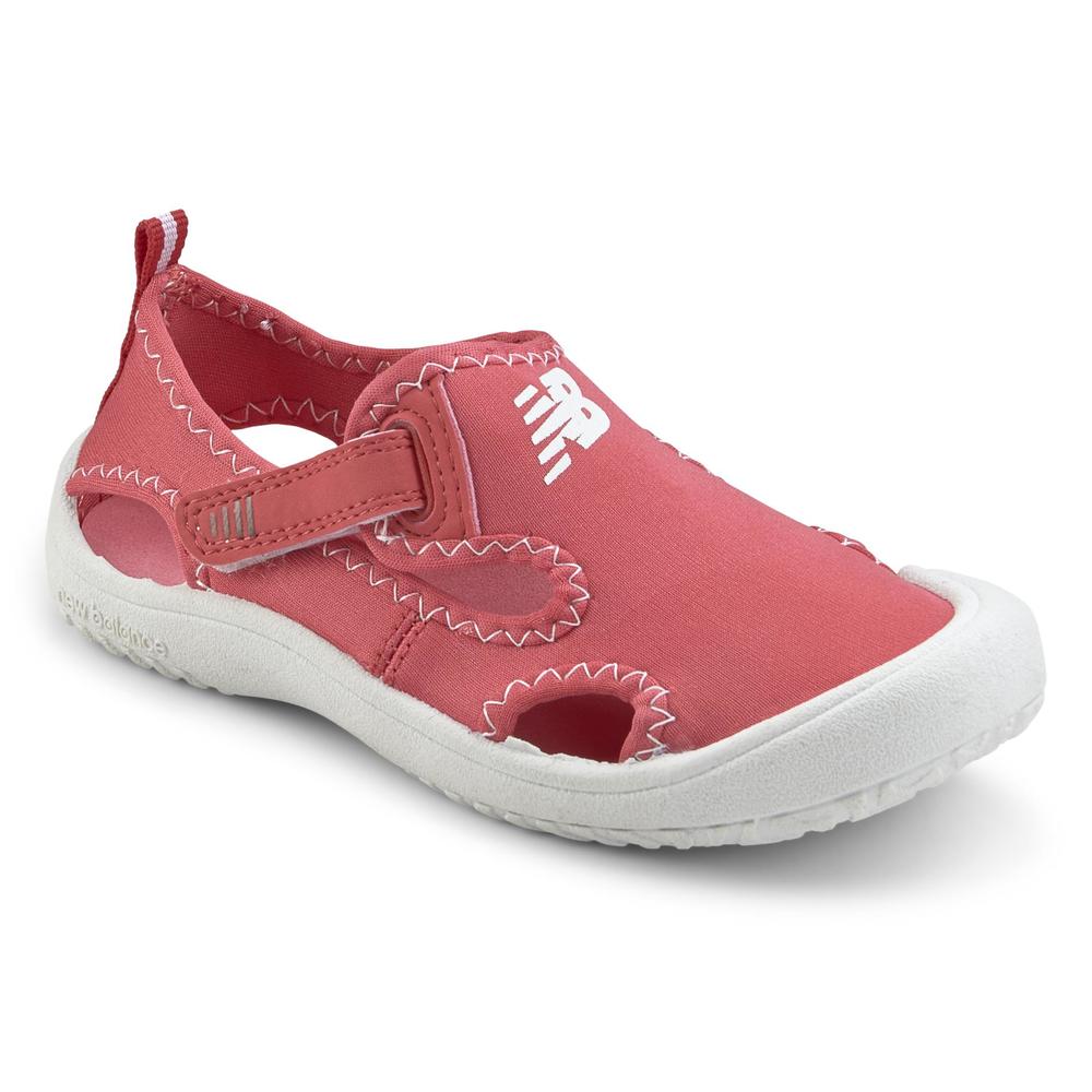 New Balance Toddler Girl's Cruiser Pink/White Sporty Sandals