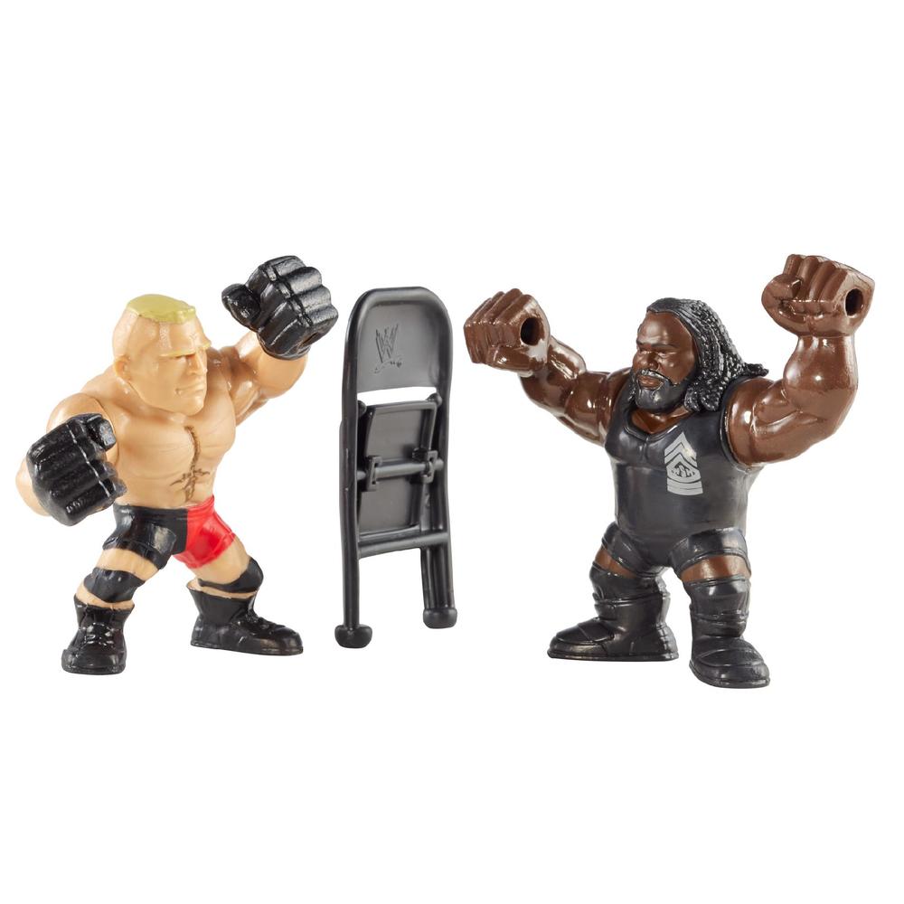 Slam City™ Figure 2-Pack Lesnar and Harry with Chair