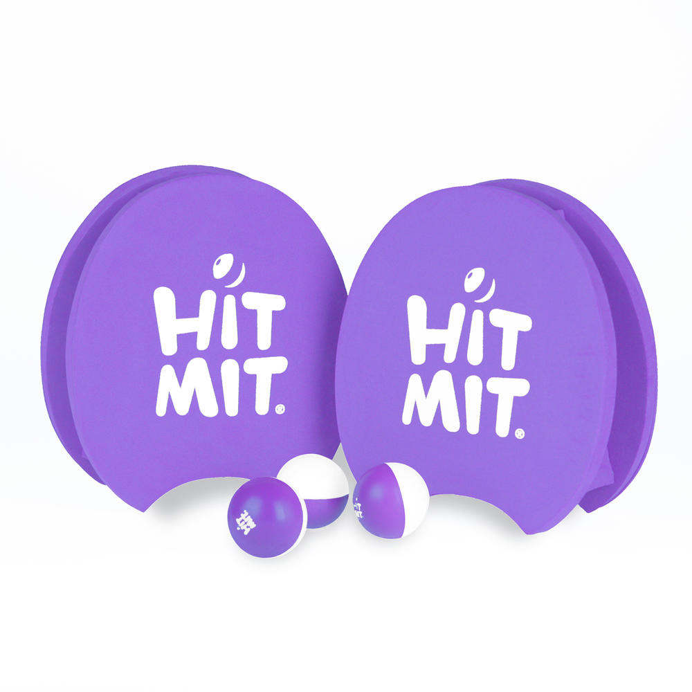 Hit Mit Paddle & Ball Set- Purple