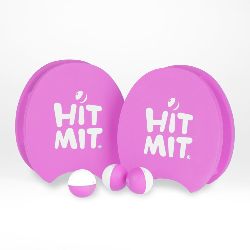 Hit Mit Paddle & Ball Set- Pink