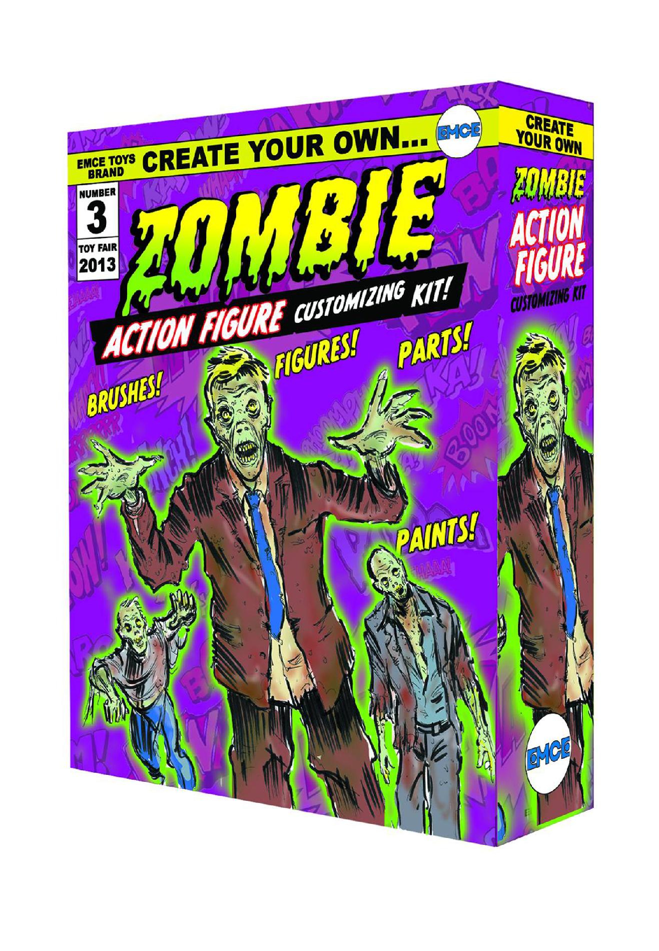 Create Your Own Zombie Action Figure Kit