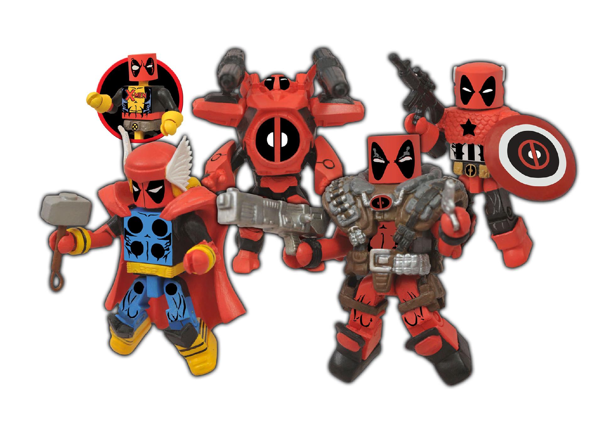 Marvel Minimates Deadpool Assemble Box Set