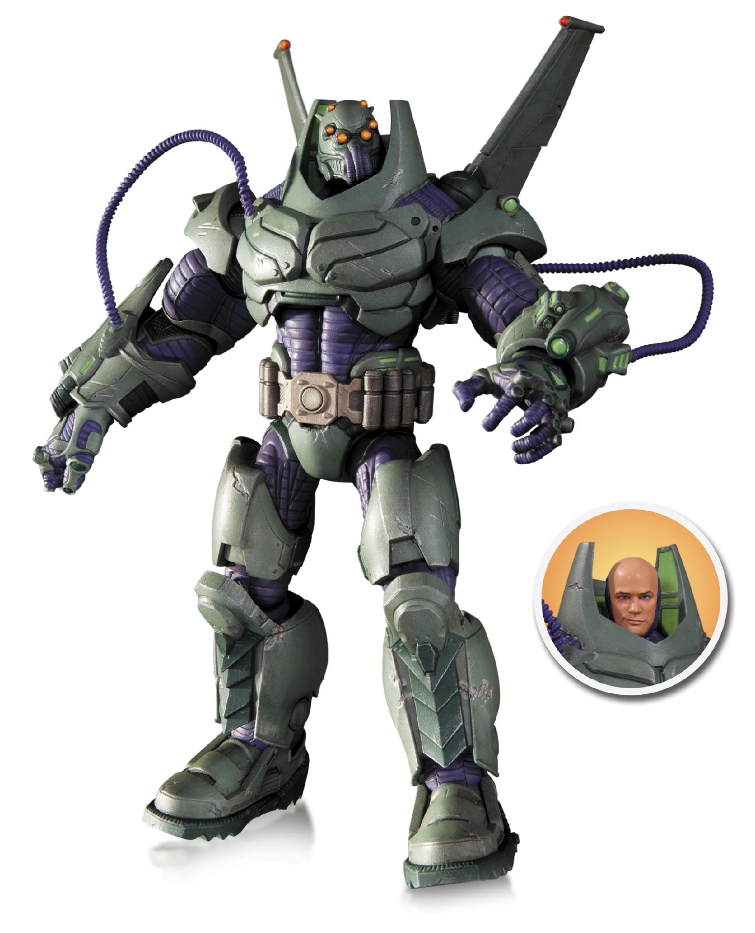 Super Villains Armored Lex Luthor Deluxe Action Figure