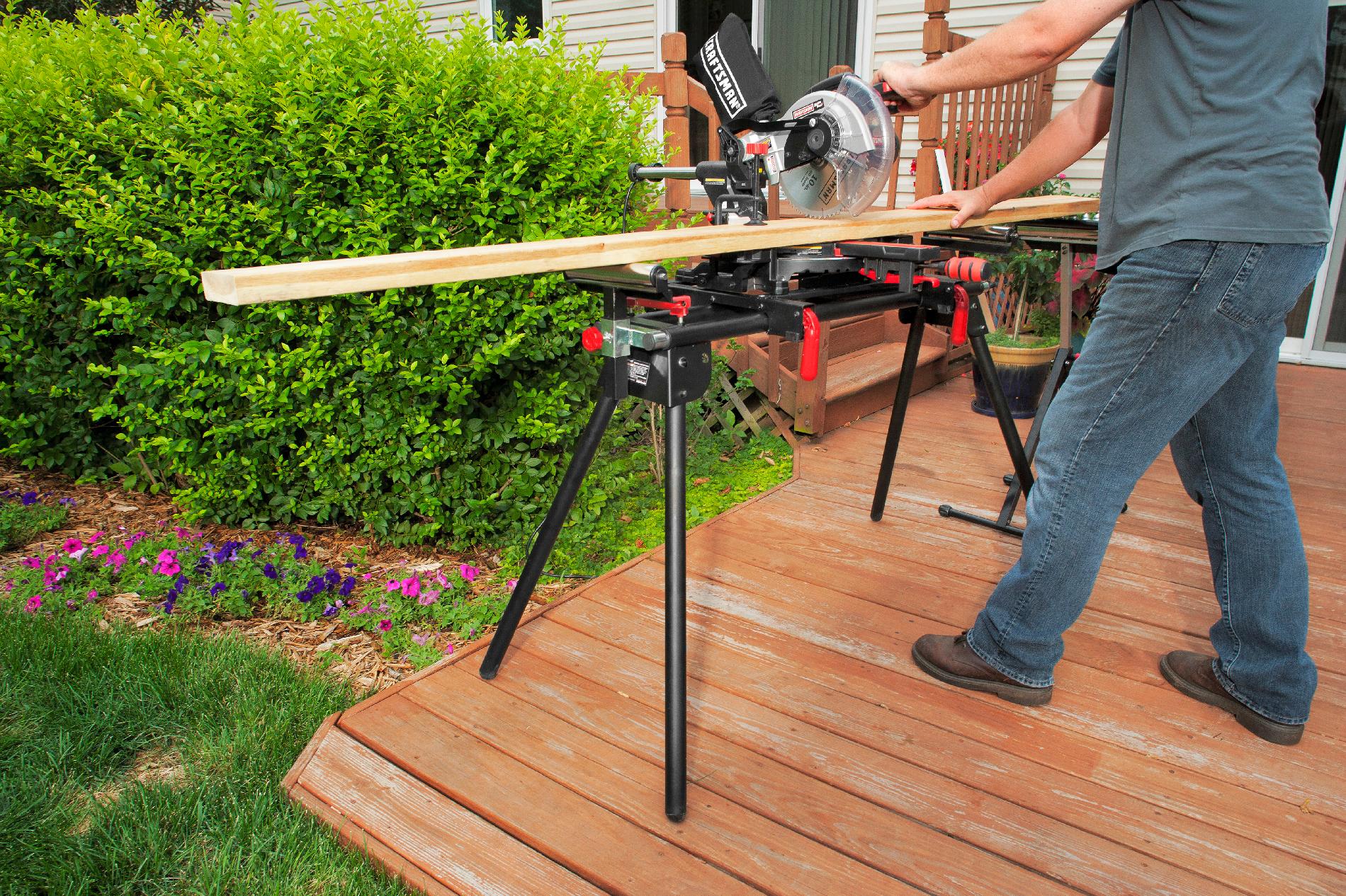 Craftsman Universal Miter Saw Stand Portable Heavyduty Height