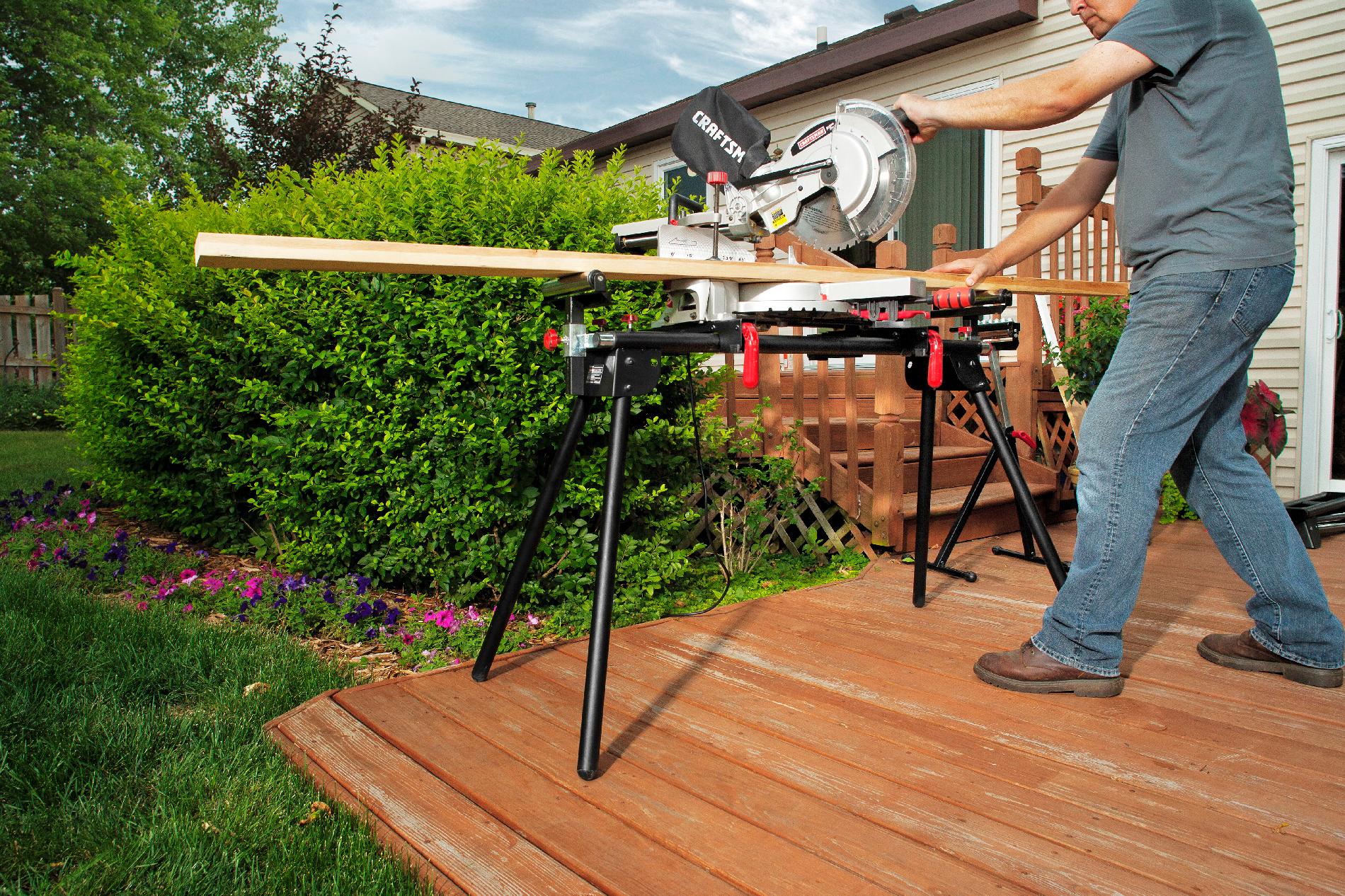 Craftsman Universal Miter Saw Stand Portable Heavyduty Height