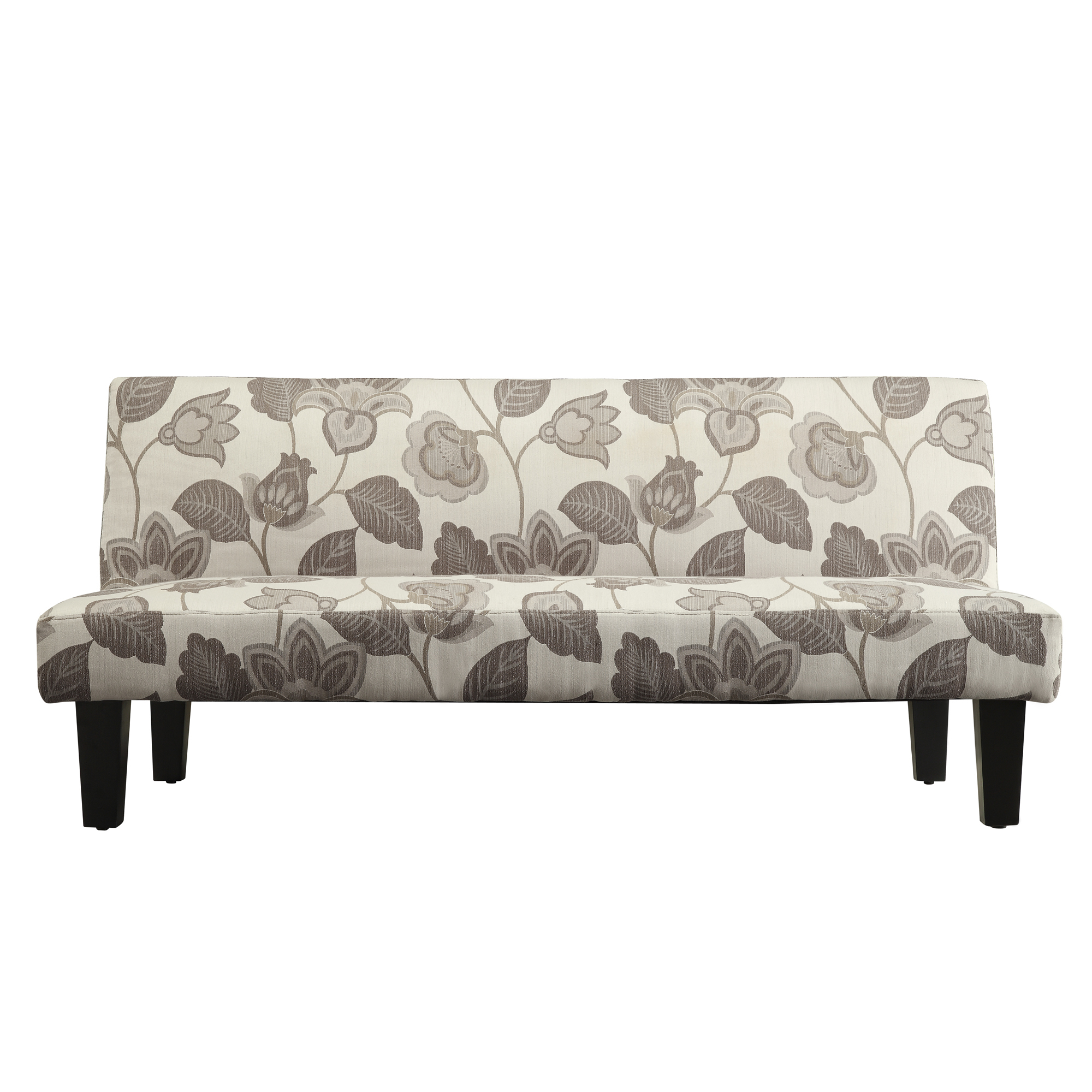 Dover Grey Floral Futon Sofa