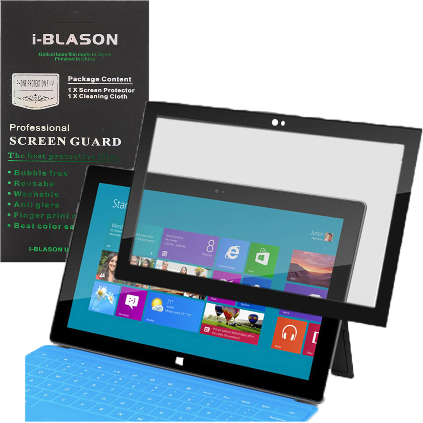 HD Matte Bubble-Free Screen Protector for Microsoft Surface Pro Tablet
