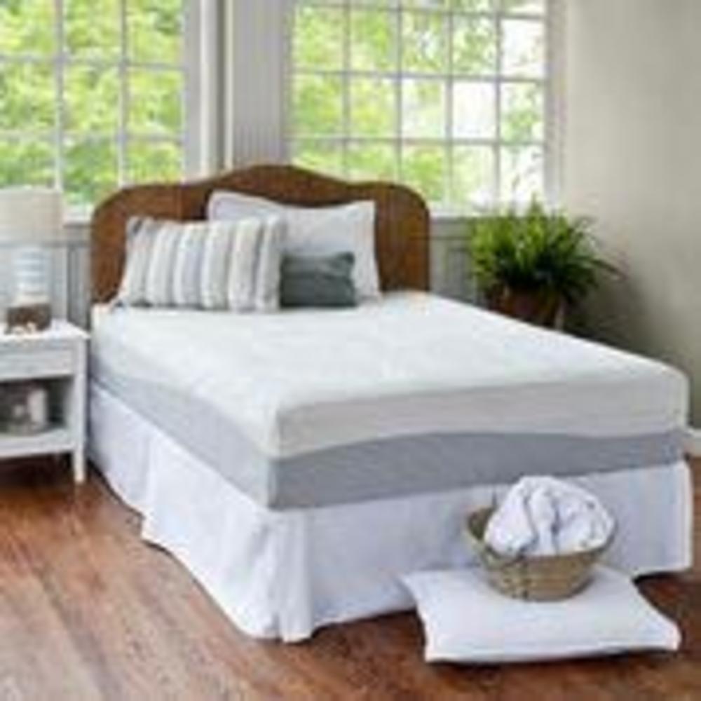 Night Therapy 12 Inch Memory Foam Mattress & Bed Frame SetTwin Home