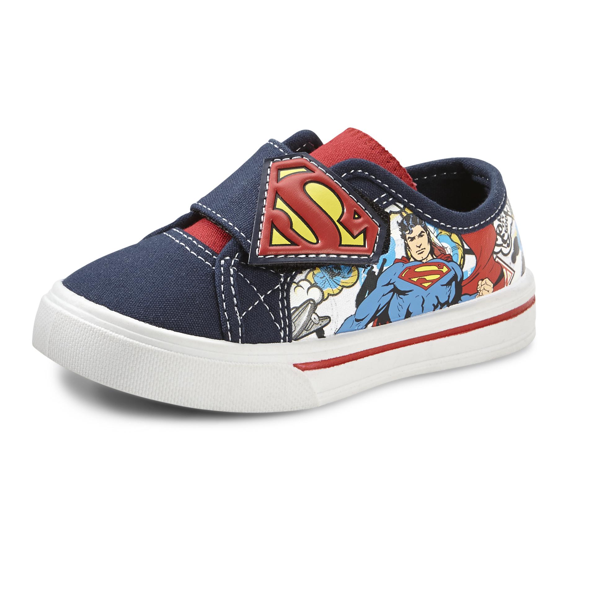 Character Toddler Boy's Blue/Red Superman Sneaker