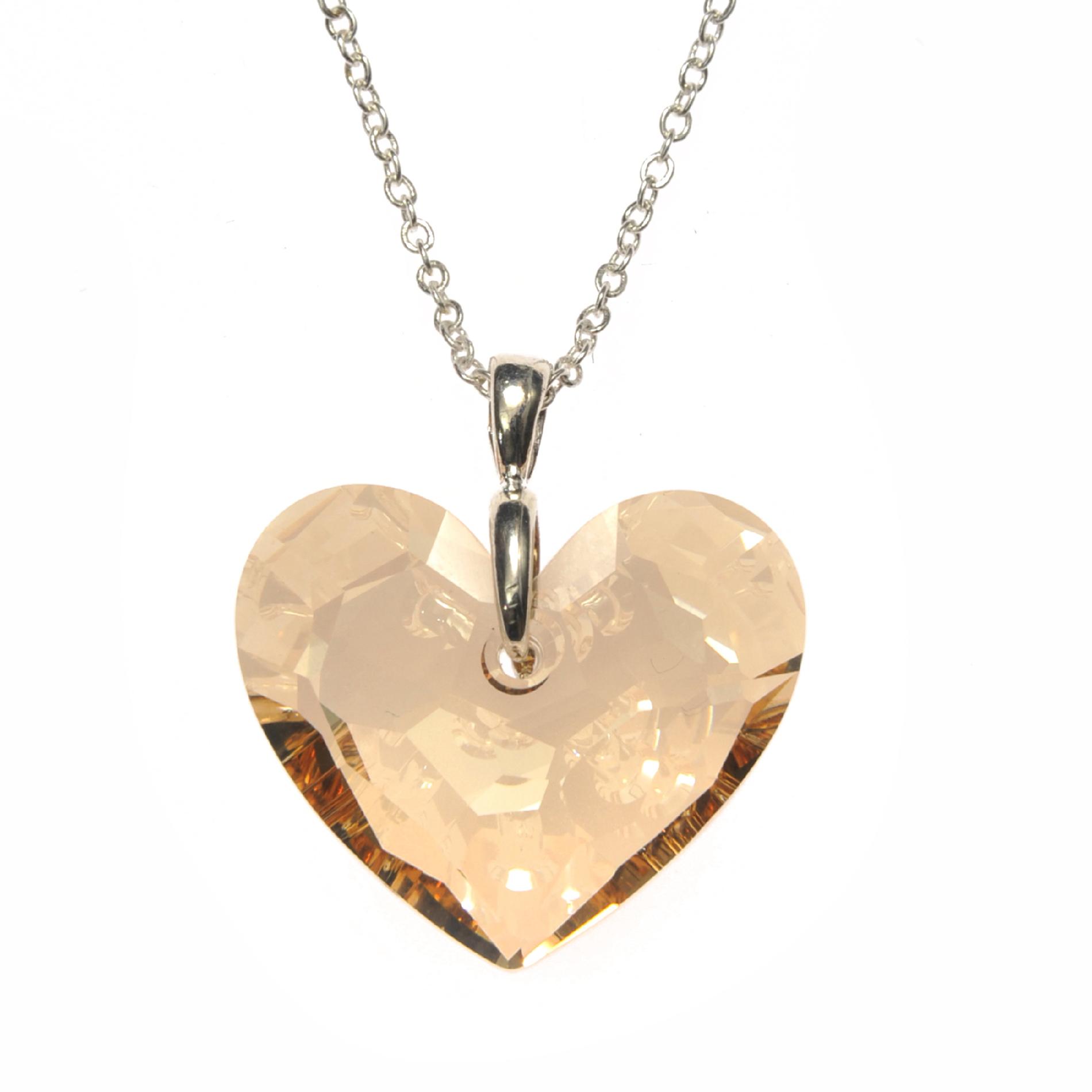 Swarovski Crystal Heart Necklace