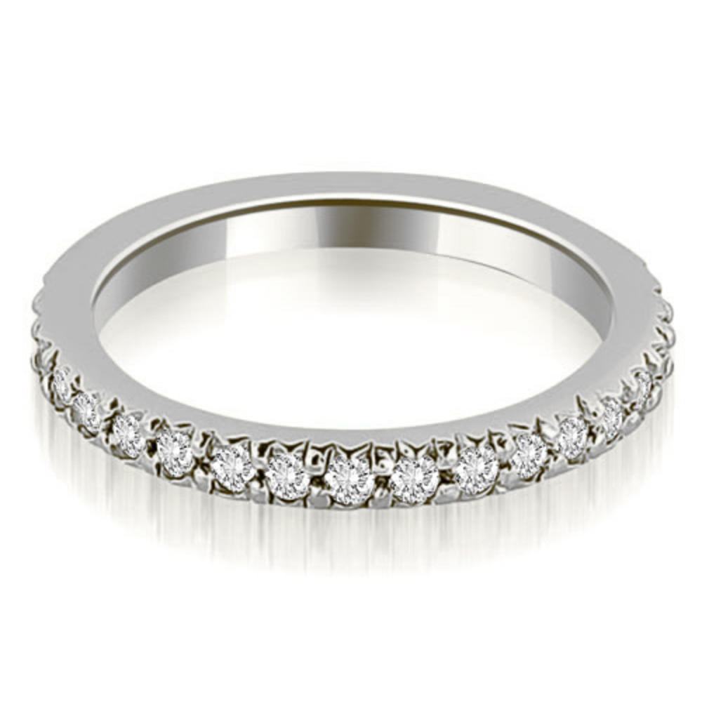 14K White Gold 0.40 cttw  Round Diamond Eternity Ring (I1, H-I)