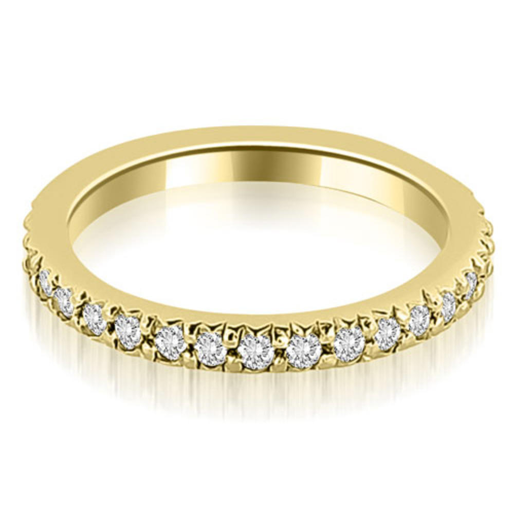 14K Yellow Gold 0.40 cttw  Round Diamond Eternity Ring (I1, H-I)